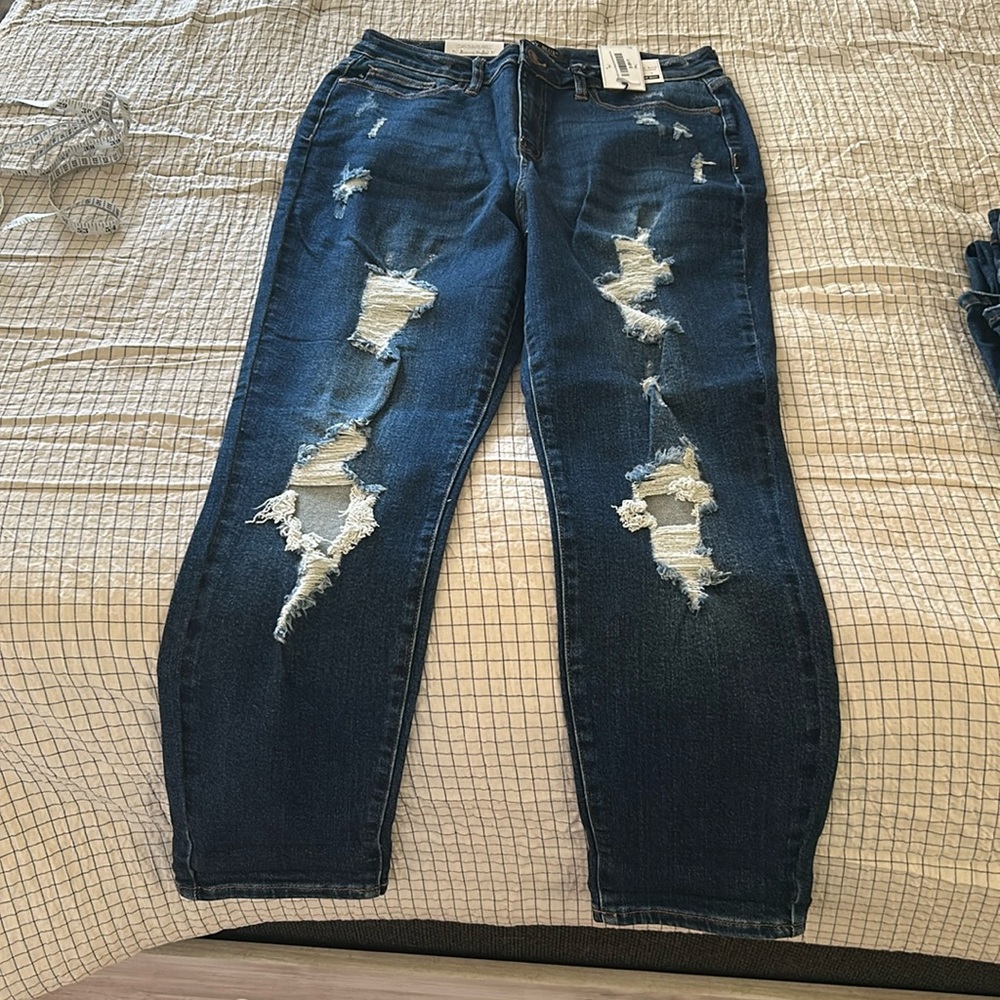Judy Blue boyfriend fit jeans